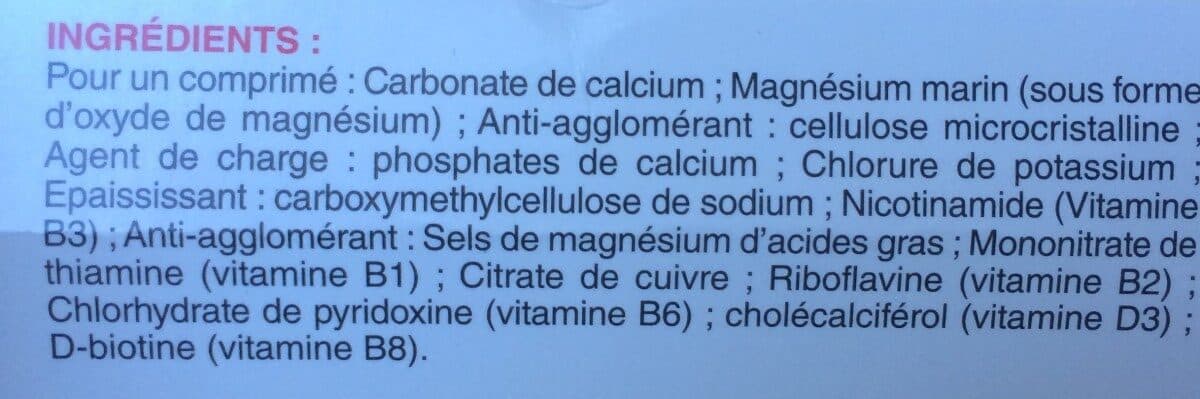 Open Food Facts Cooper Mag 2 Cramp Magnésium Marin packshot