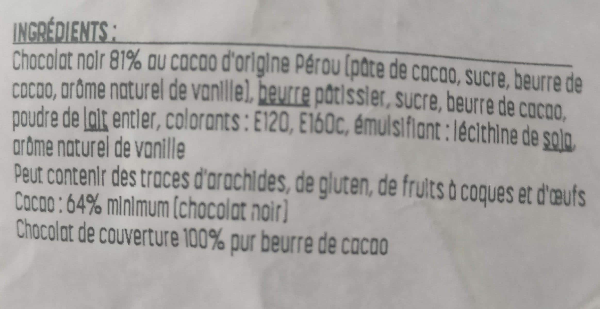Open Food Facts Pure origine Pérou packshot