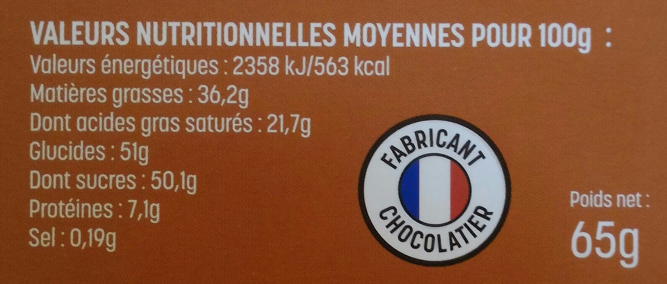 LES PATAKI Réauté chocolat - La ferme packshot