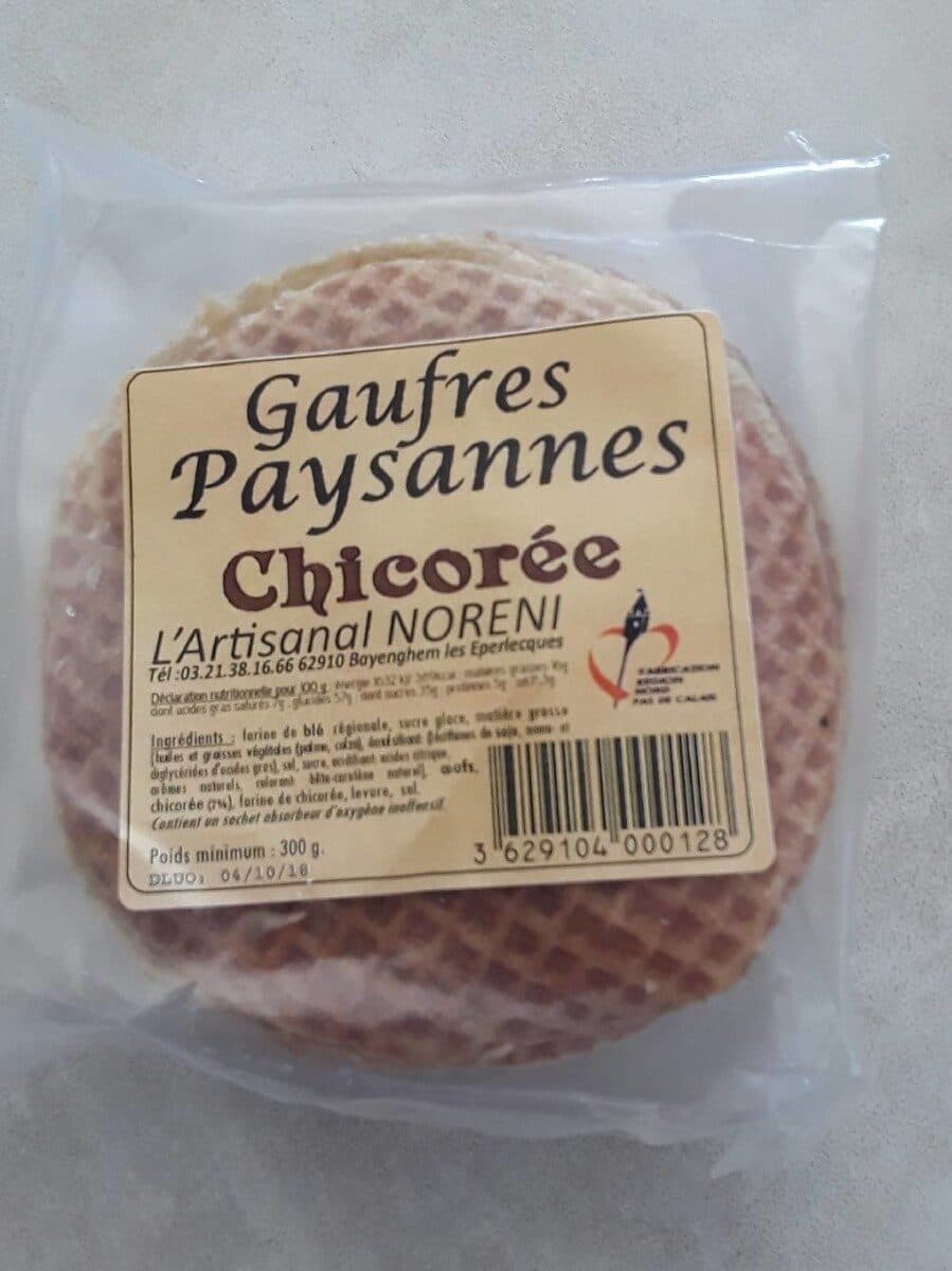 L'Artisanal Noreni Gaufres paysannes packshot
