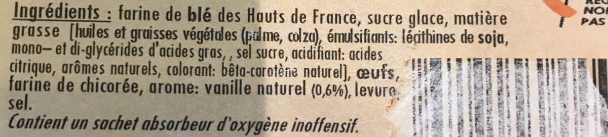Open Food Facts Gaufres paysannes Vanille fondante packshot