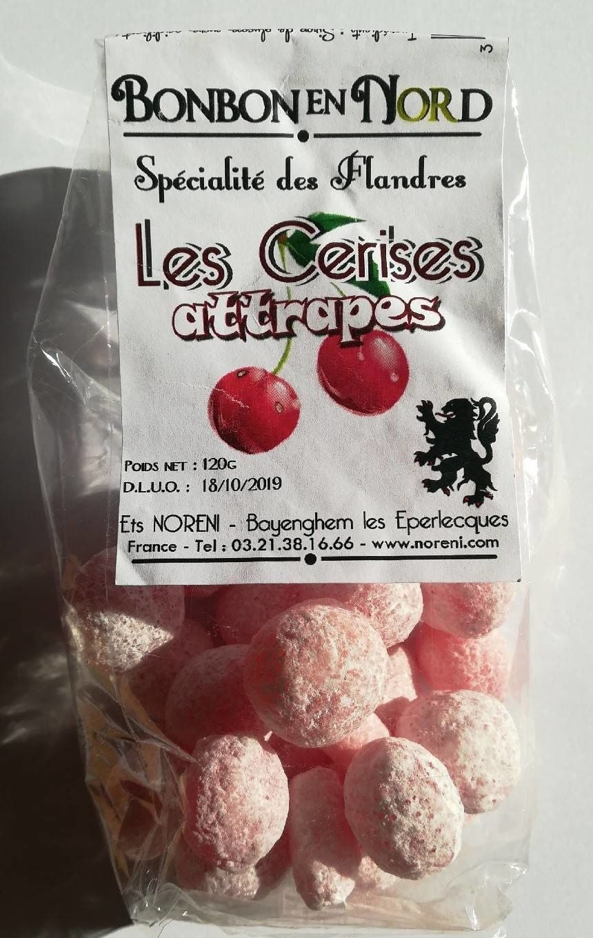 Bonbon En Nord Les cerises attrapes packshot