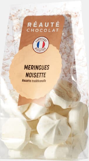 Réauté Chocolat Meringues noisette packshot