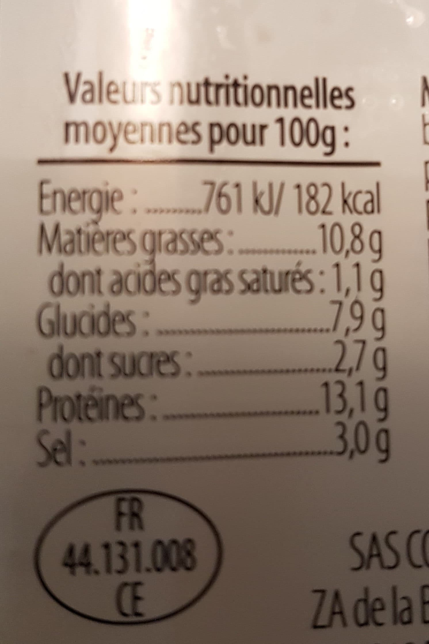 Open Food Facts Brandade de morue parmentière packshot