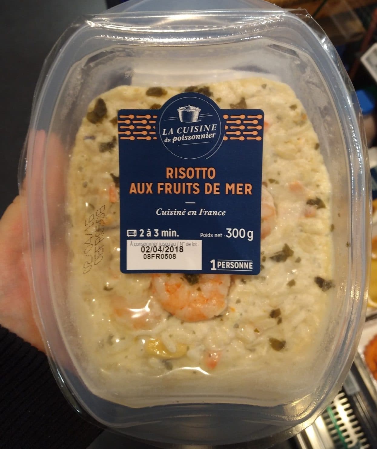 La Cuisine du Poissonnier Risotto aux Fruits de Mer packshot