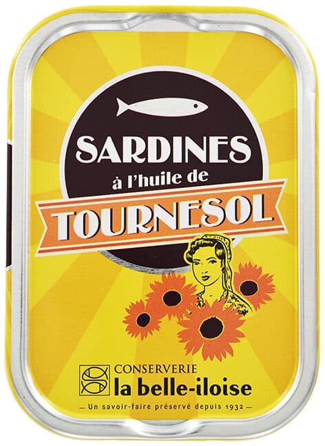 La belle-iloise Sardines à l'huile de tournesol packshot