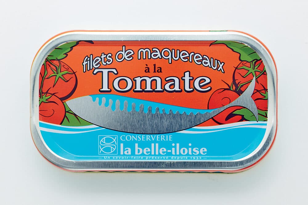 La belle-iloise Filets de maquereaux à la tomate packshot