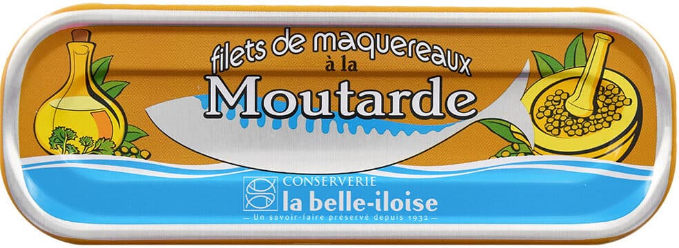 La belle-iloise Filets de maquereaux à la Moutarde packshot