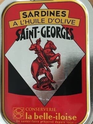 La belle-iloise Sardines a l'huile d'olive packshot