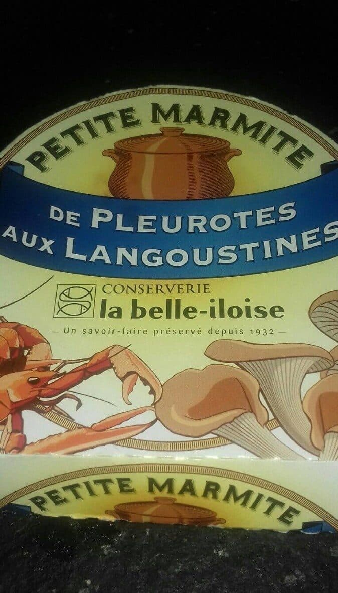 La belle-iloise Petite marmite de pleurotes et langoustines packshot