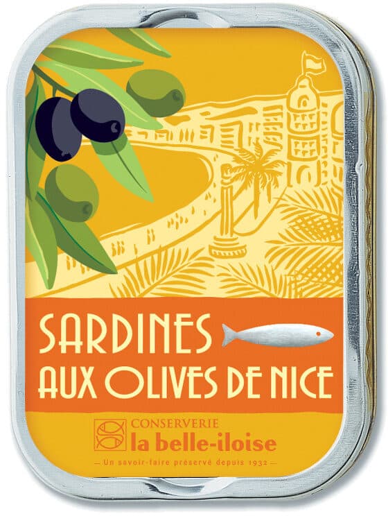 La belle-iloise Sardines aux olives de Nice packshot