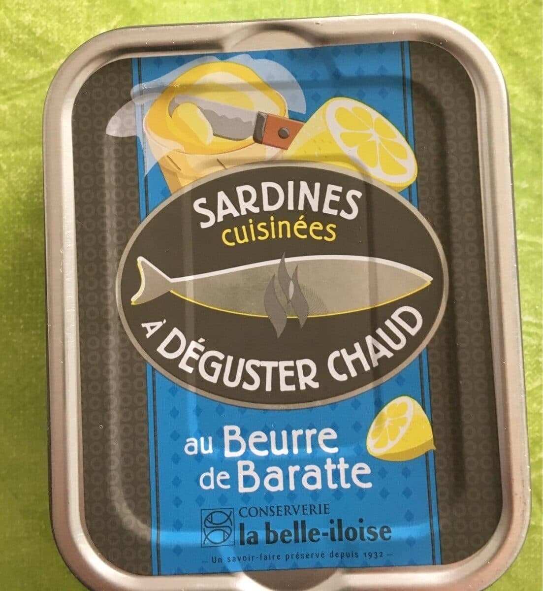 La belle-iloise Sardines cuisinees packshot