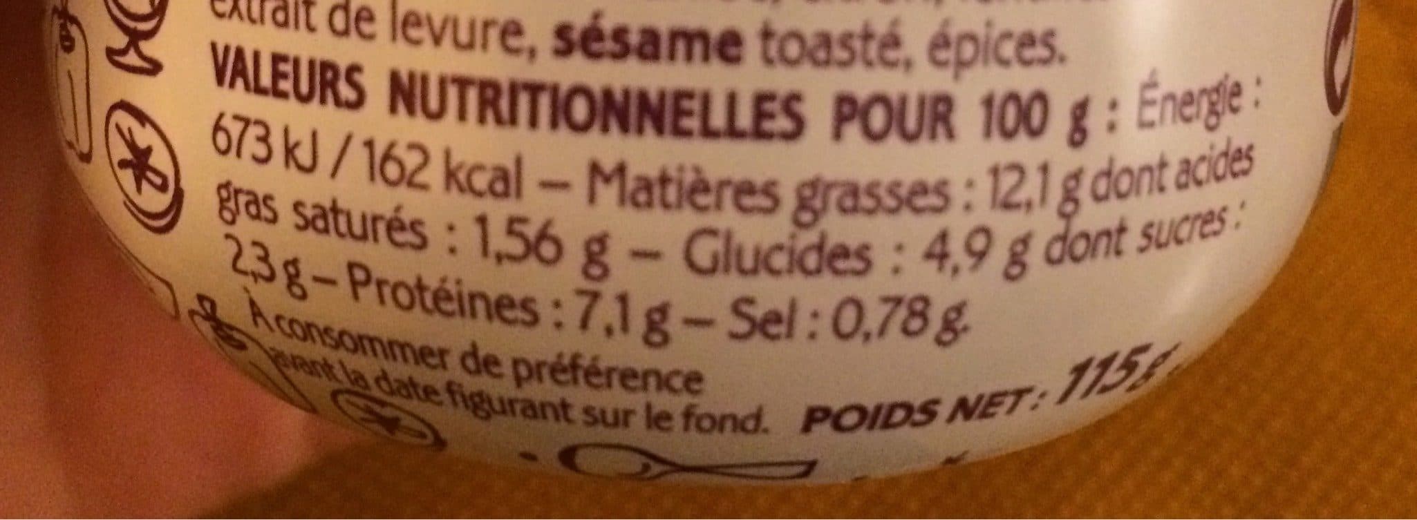 La belle-iloise Caviar d’aubergines et cabillaud packshot