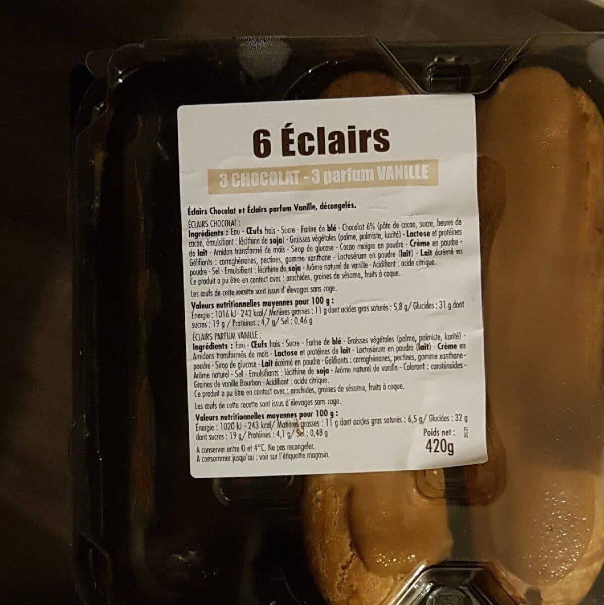 Open Food Facts Éclairs packshot
