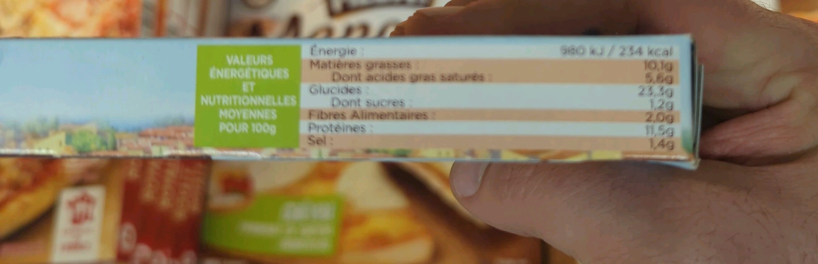 Manosque Pizza Chèvre emmental tomate packshot