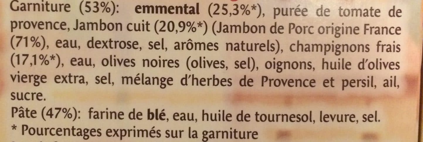 Manosque Pizza de manosque royale 400g packshot