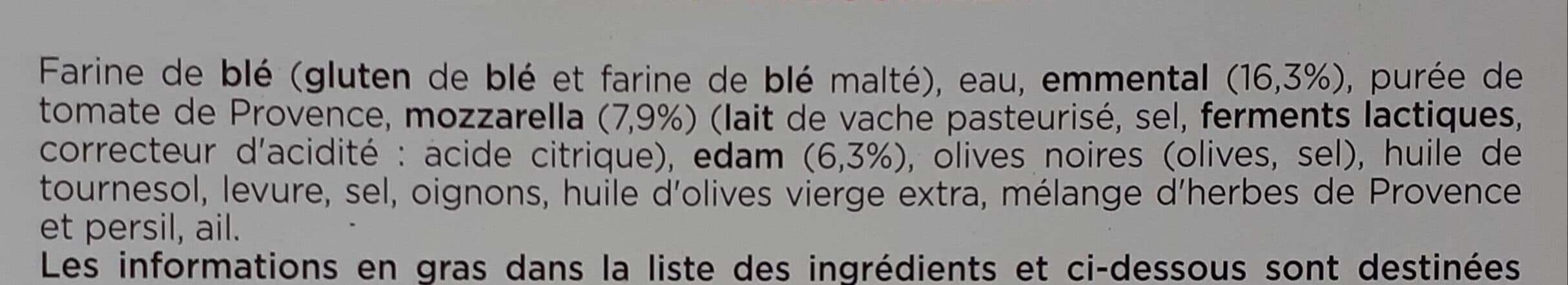 Manosque Pizza de Manosque - 3 fromages packshot