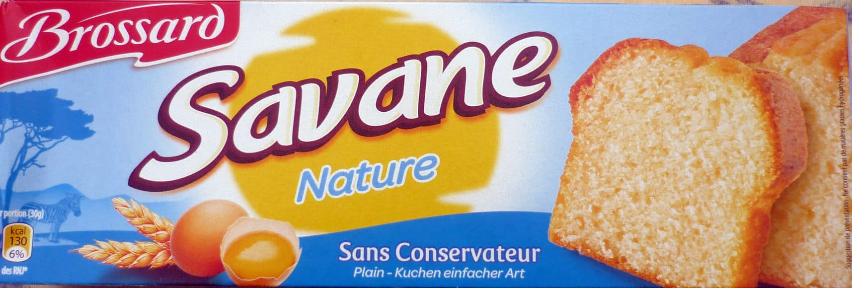 Brossard Savane Gateau yaourt Nature packshot
