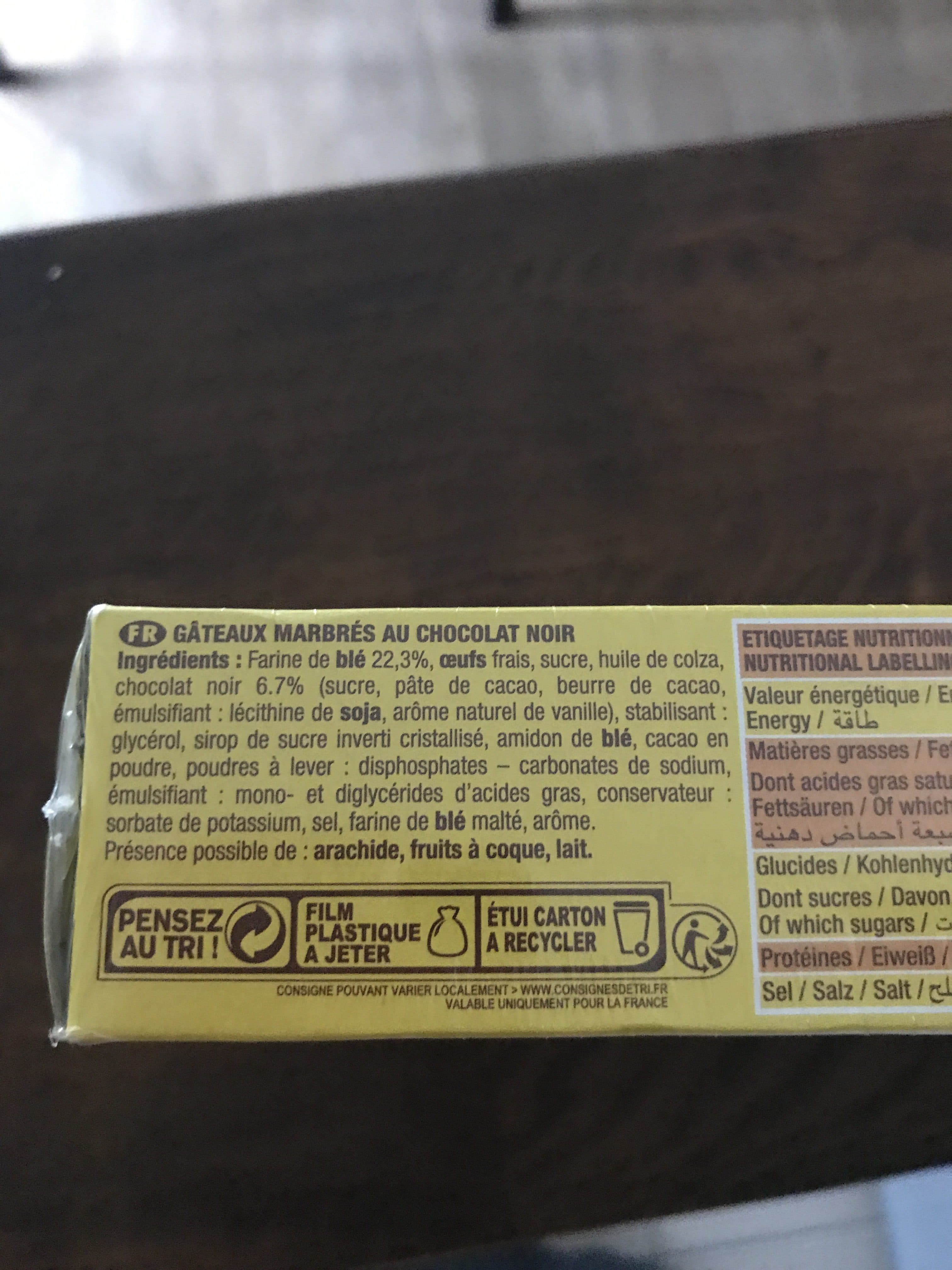 Brossard Brossard Savane Pocket Chocolat Noir 2x189g Rentree Classe packshot