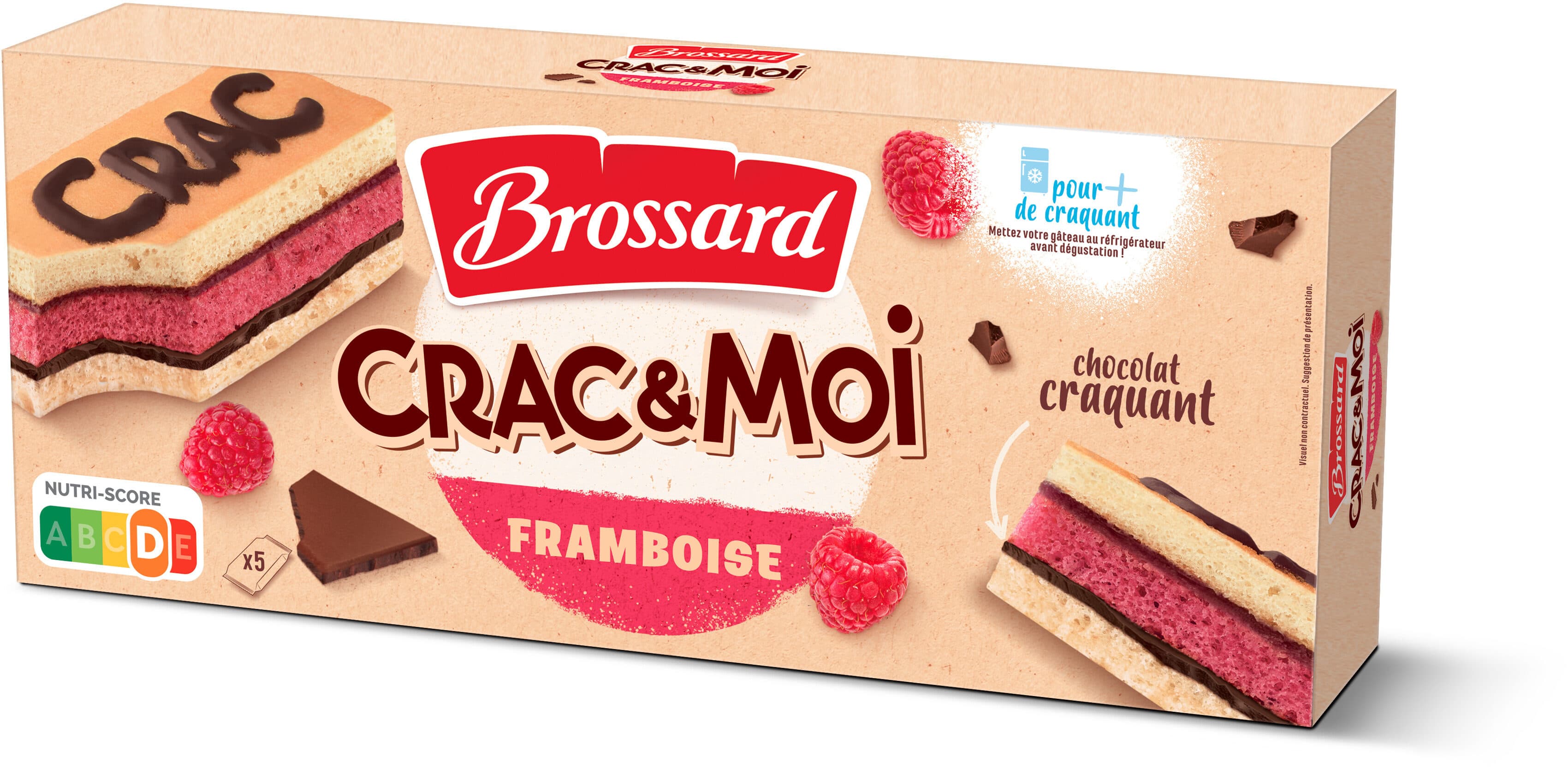 Brossard Crac&moi framboise x5 packshot