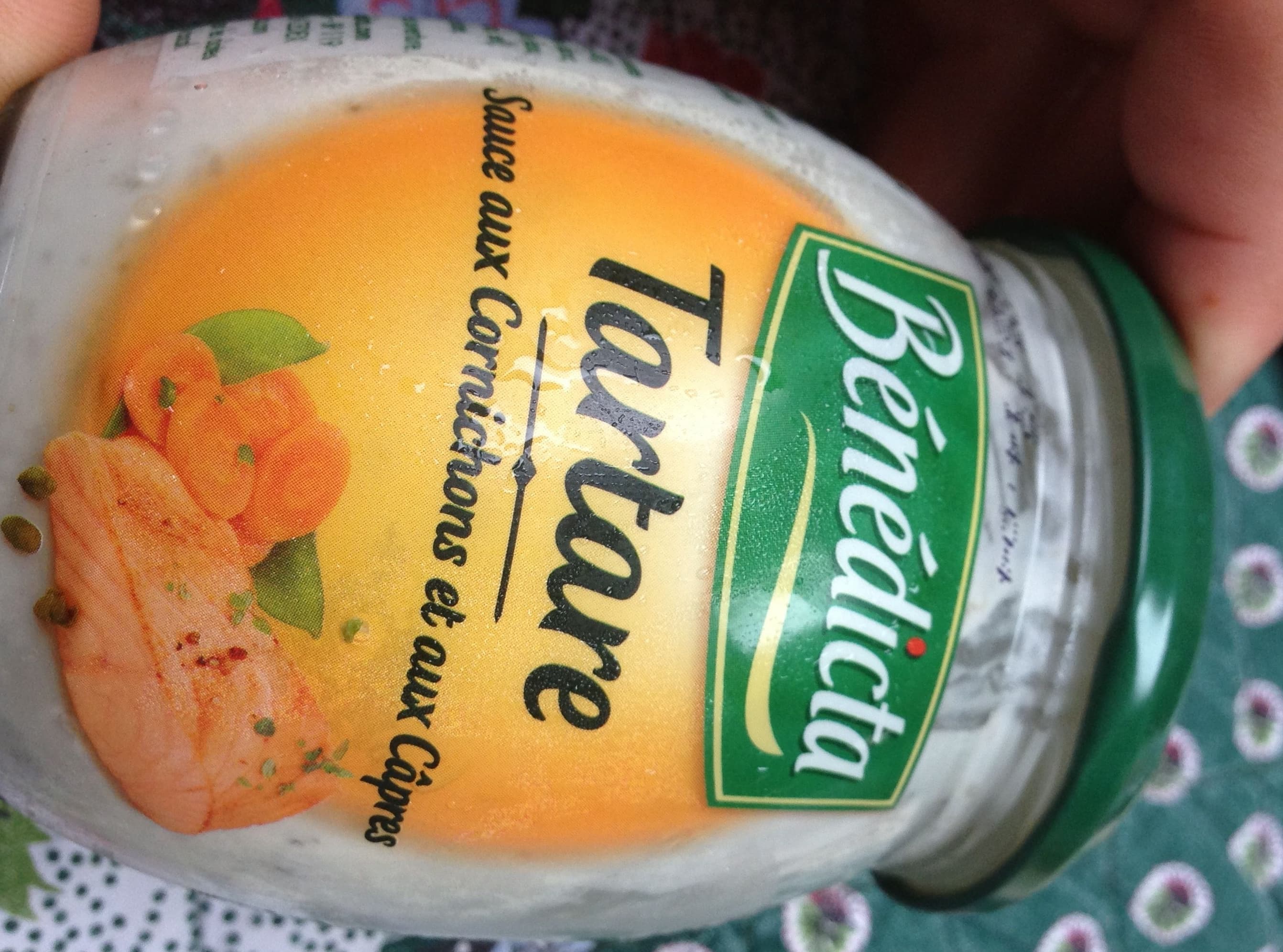 Bénédicta Tartare Sauce aux cornichons et aux câpres packshot