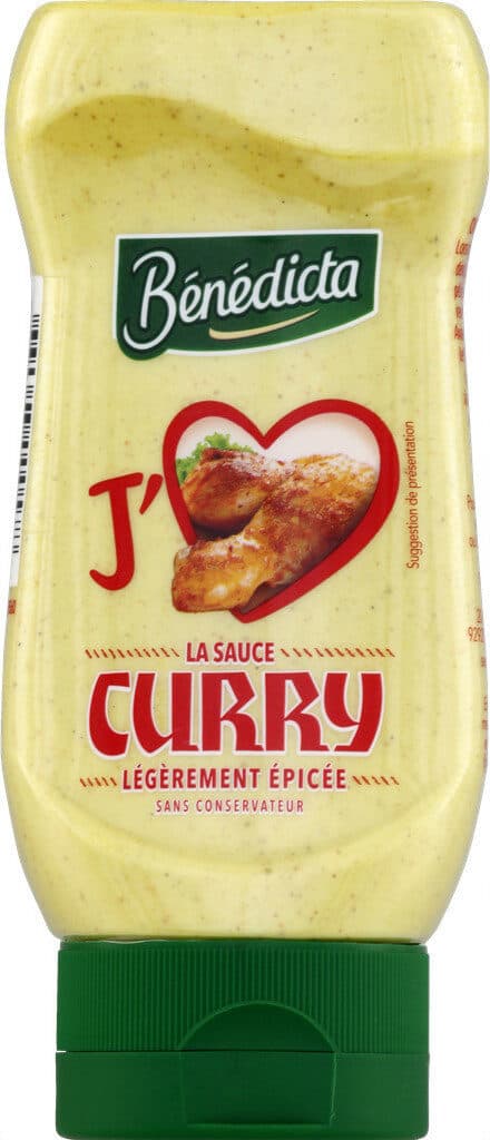 Bénédicta Sauce Curry packshot