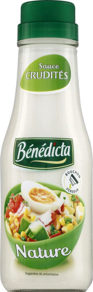 Bénédicta Sauce Crudités Nature packshot
