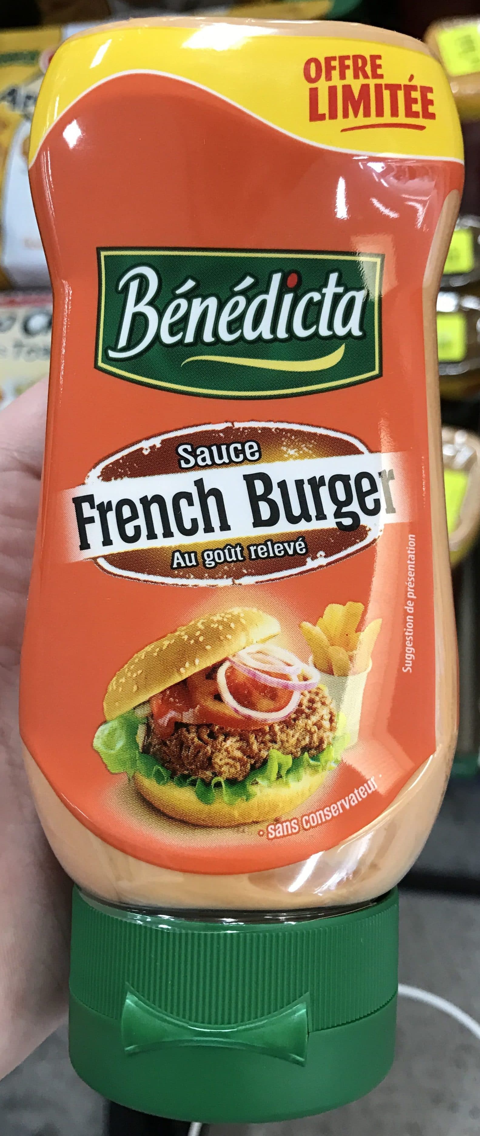 Bénédicta Sauce French Burger (offre limitée) packshot