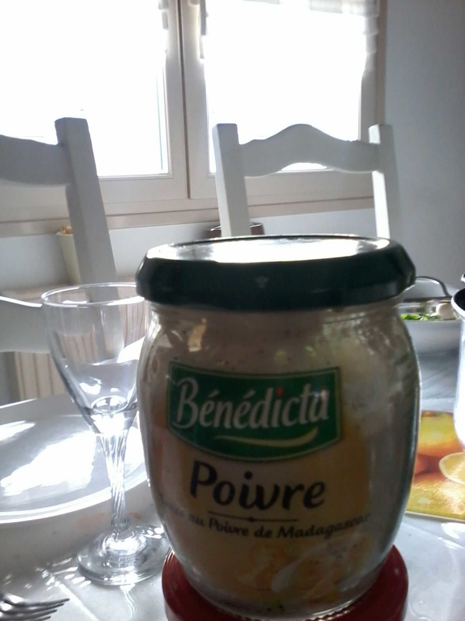 Benedicta Bénédicte sauce au poivre de Madagascar packshot