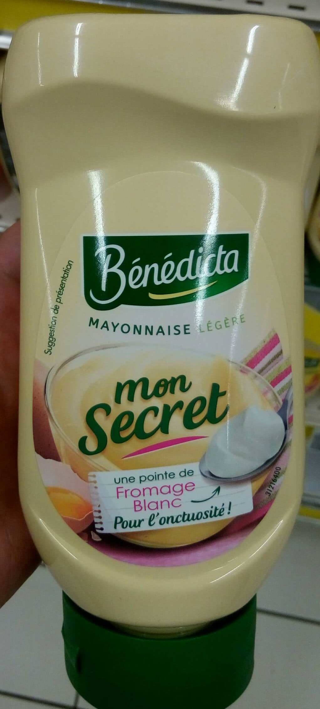 Bénédicta Mayonnaise Mon Secret packshot