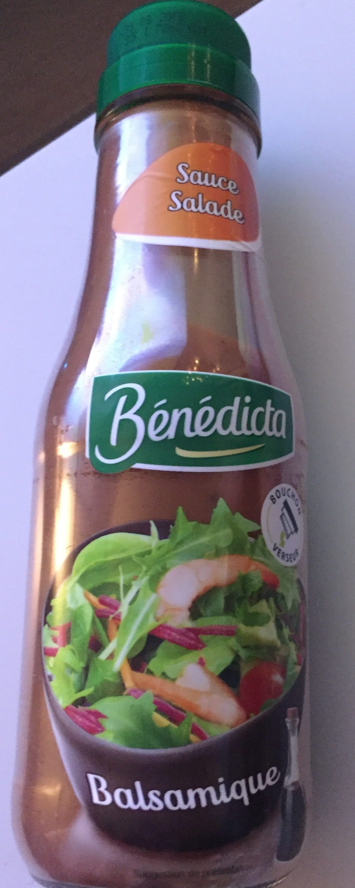 Bénédicta Sauce salade balsamique packshot