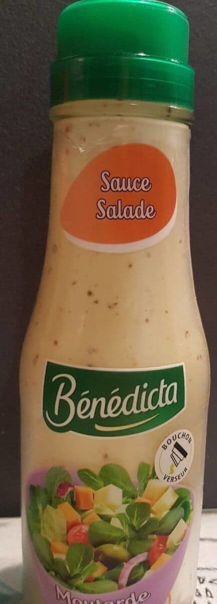 Bénédicta Sauce salade moutarde à l'ancienne et échalote packshot