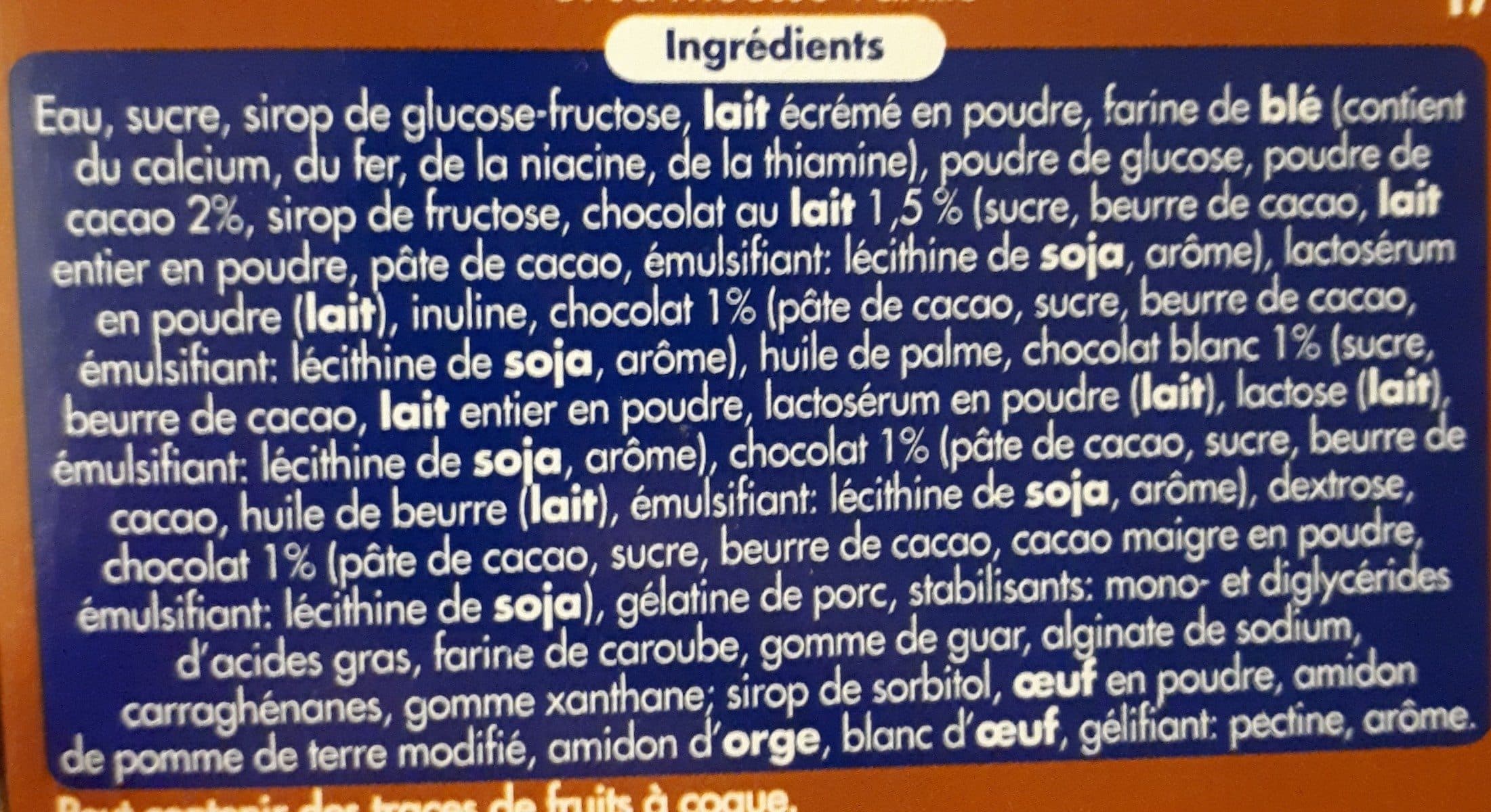Weight Watchers Dessert glacé façon brownie au chocolat packshot