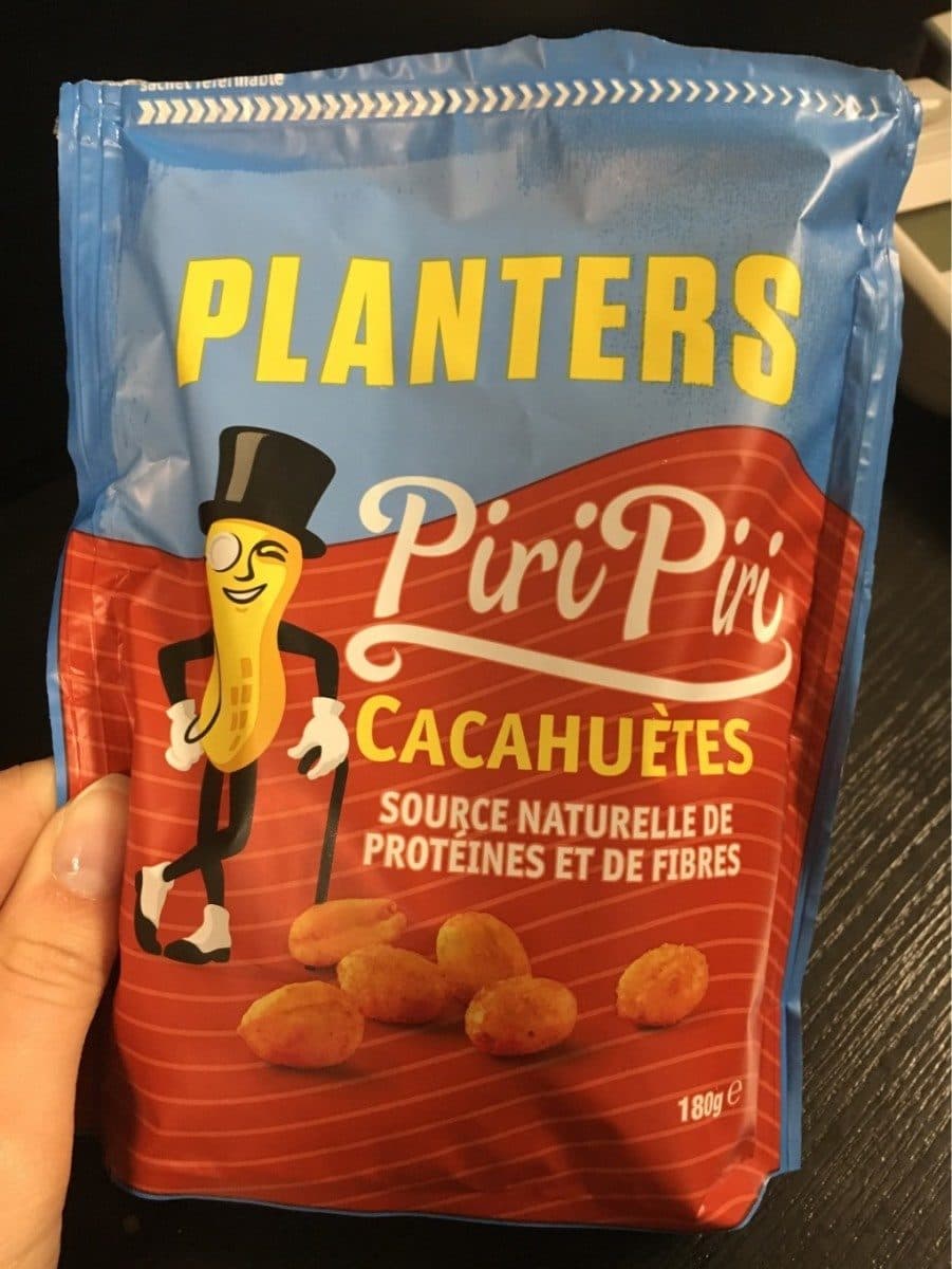 Planters Piri piri cacahuetes packshot