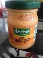 Bénédicta Sauce cheddar bacon packshot