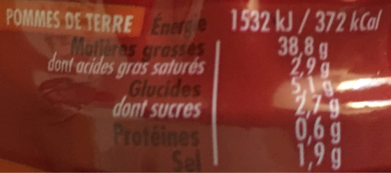 Bénédicta Sauce spéciale Pommes de terre packshot