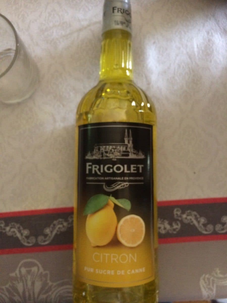Frigolet Citron pur sucre de canne packshot
