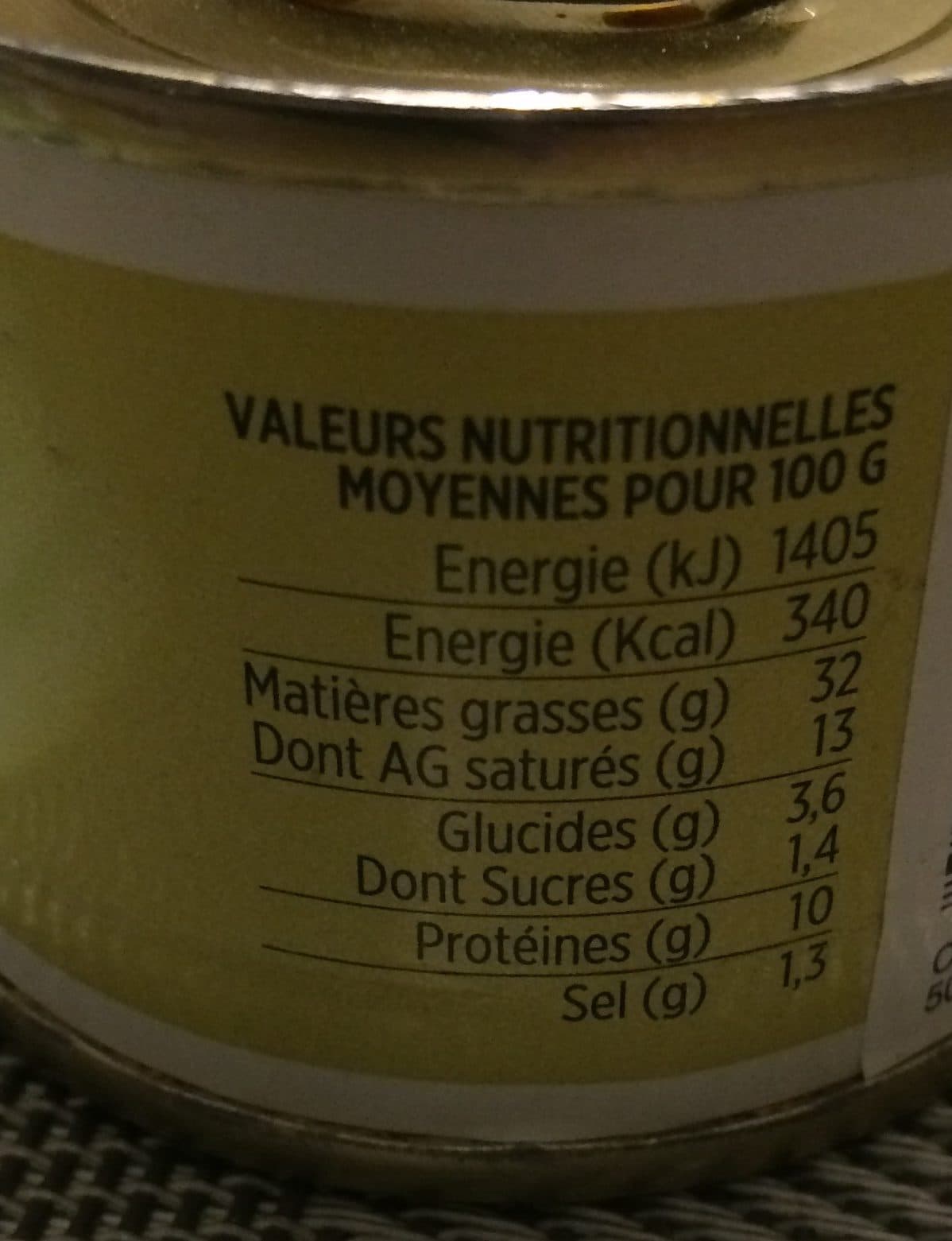 Comtesse du barry La Crème Au Foie Gras De Canard, 35% Foie Gras De Canard, packshot
