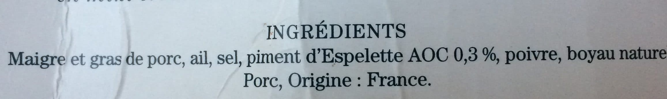 Comtesse Du Barry Les petites saucisses au piment d'Espelette packshot