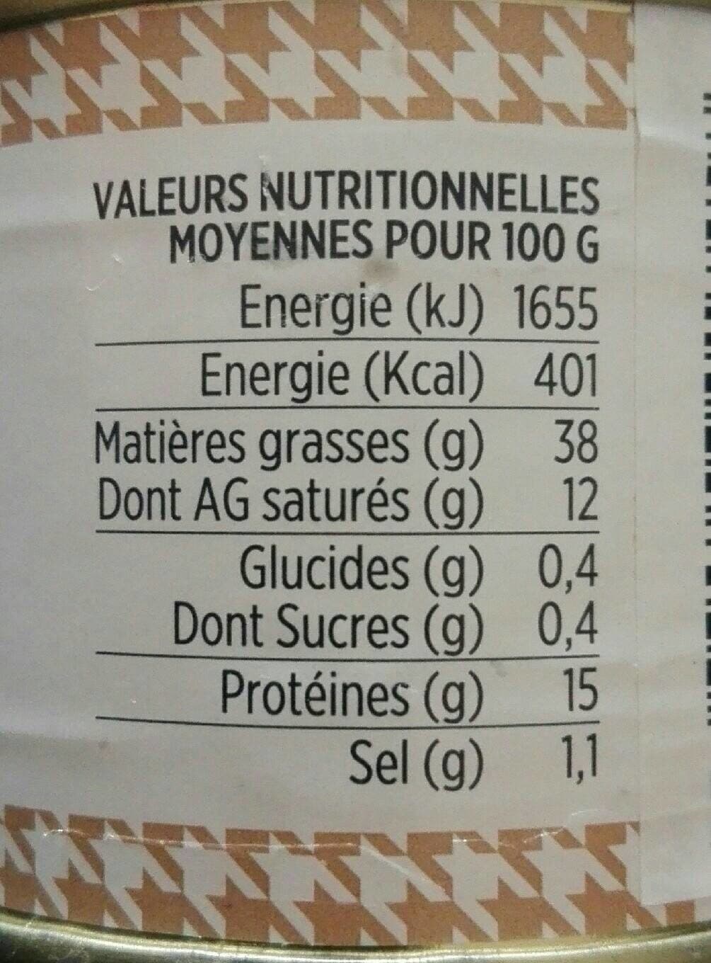 COMPTESSE DU BARRY Rillettes d'oie à l'ancienne packshot