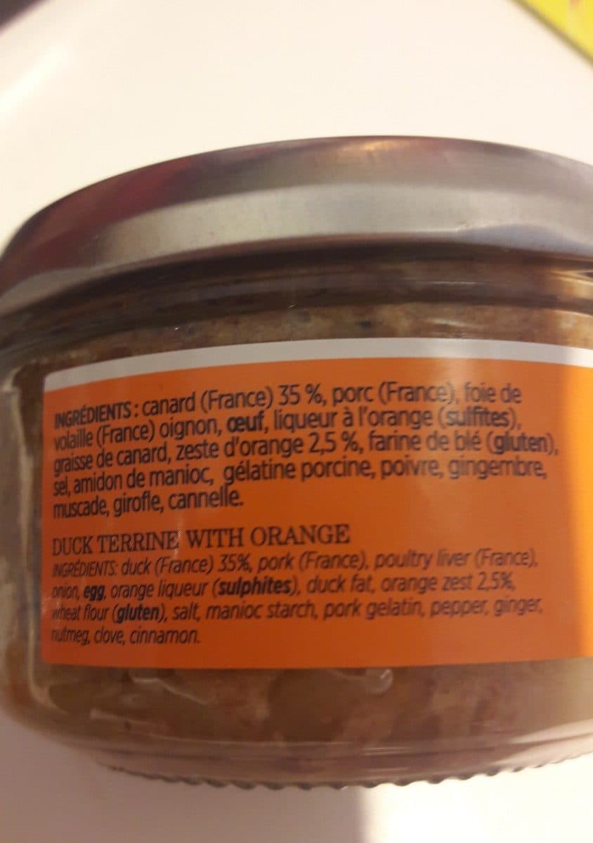 Comtesse du Barry Terrine de canard a l orange packshot