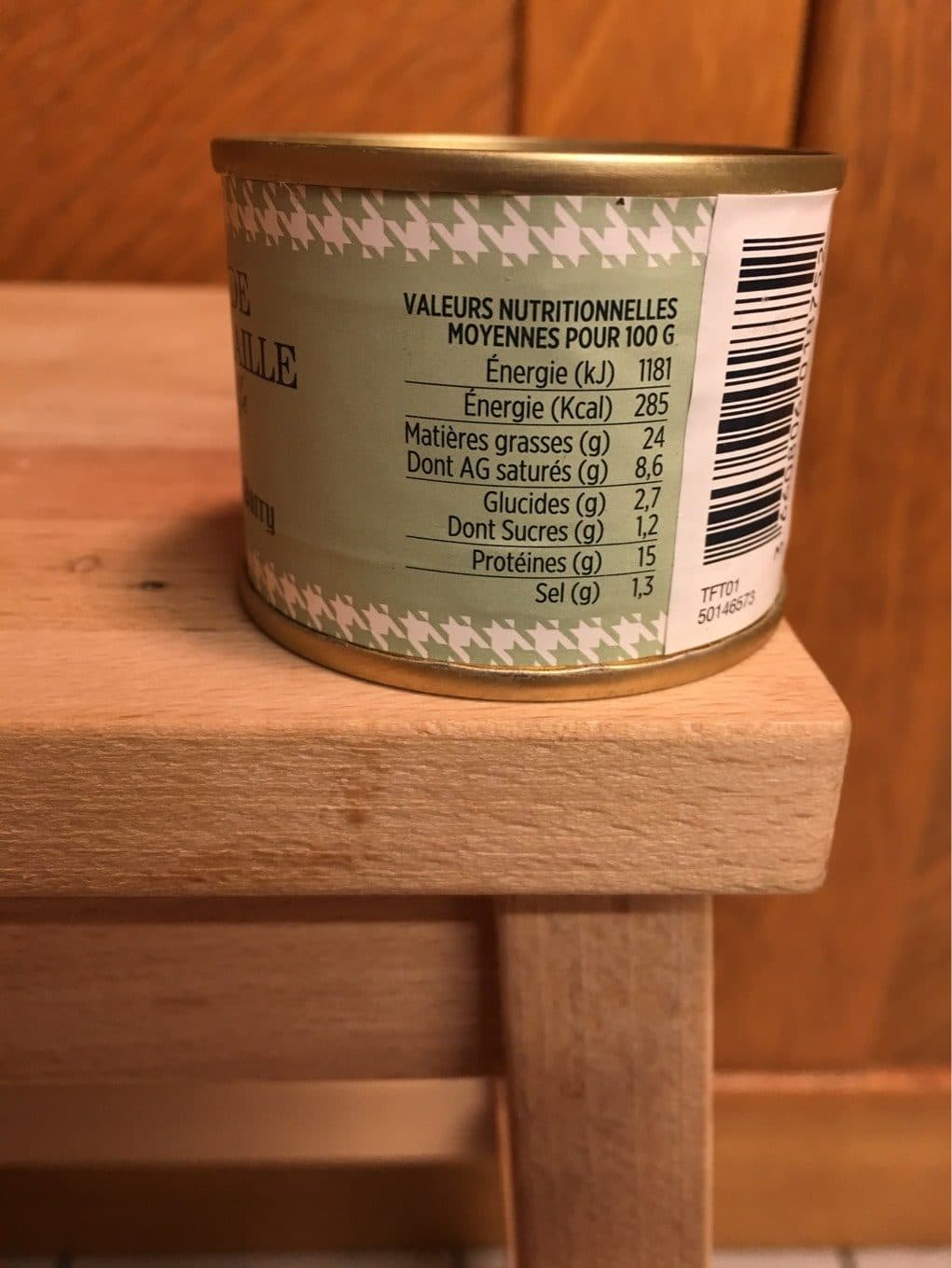 Comtesse du Barry Terrine de Foie de volaille au jus de truffe packshot