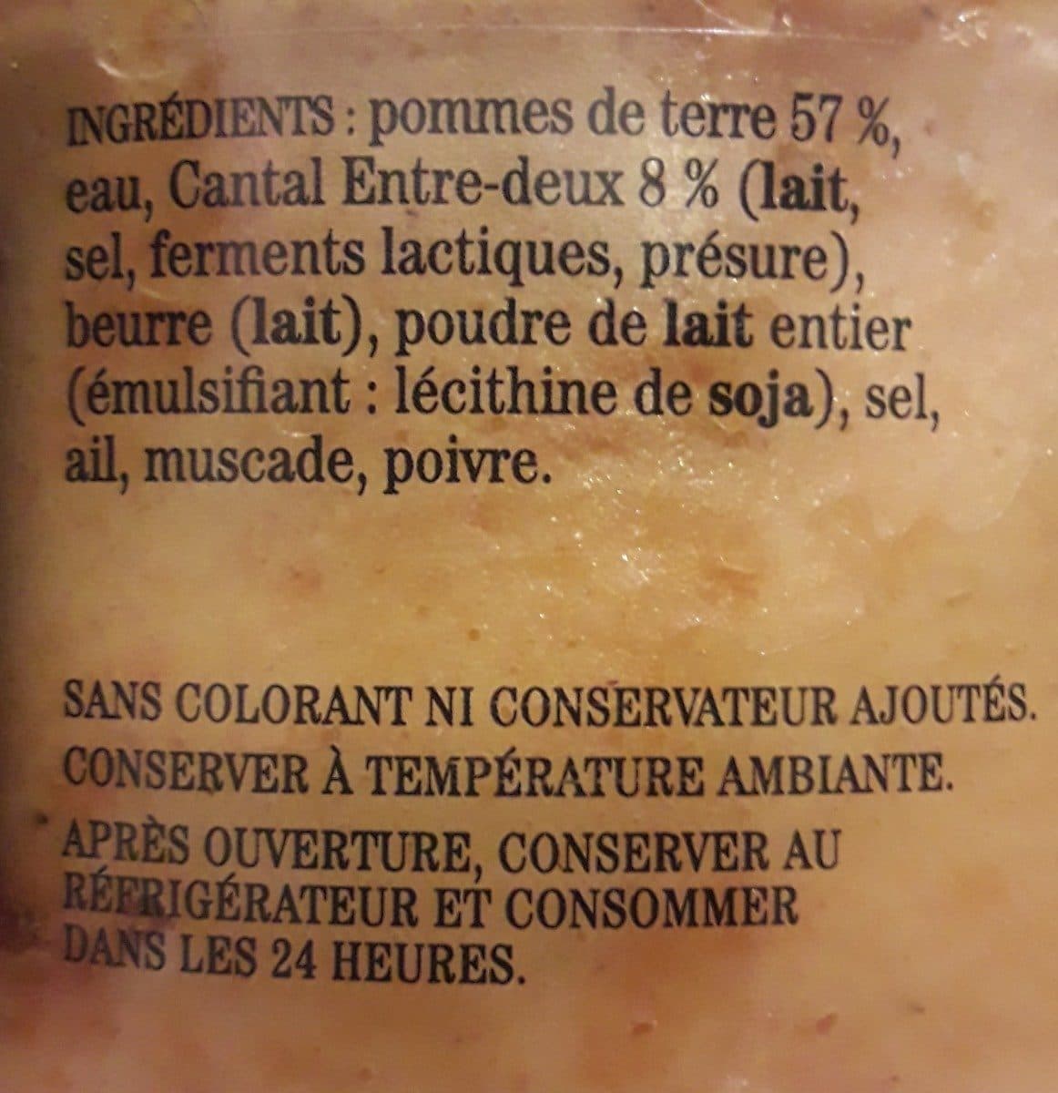 Comtesse du Barry Purée de pommes de terre au Cantal entre-deux packshot