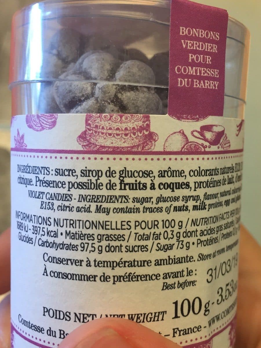 Comtesse du Barry Bonbons a la violette packshot