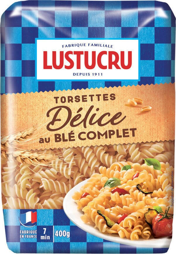 Lustucru Torsettes packshot