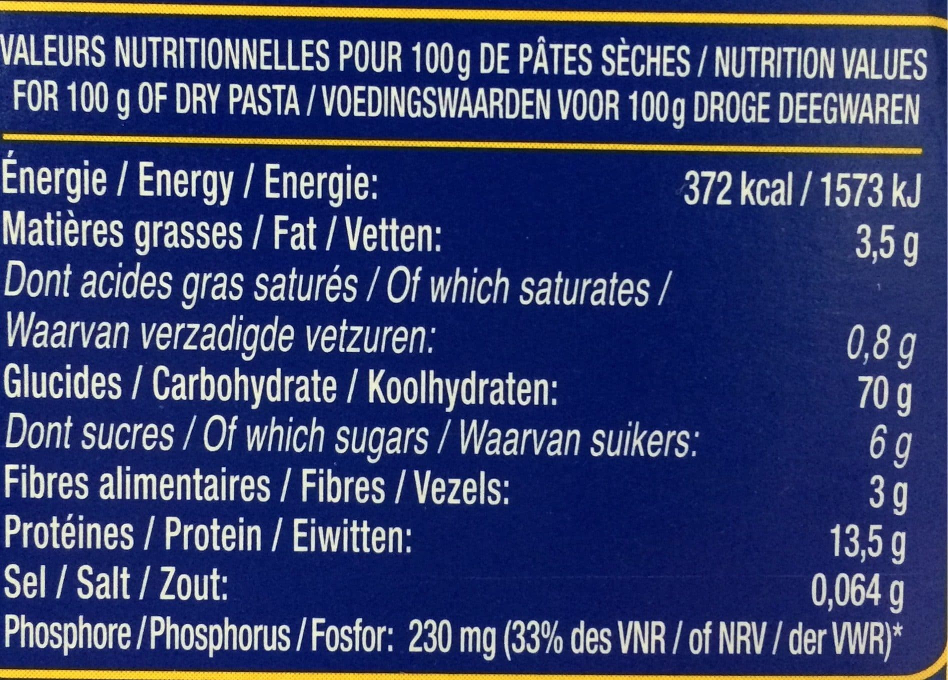 Lustucru Macaroni aux Œufs Frais packshot