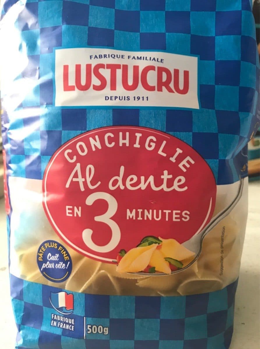 Lustucru Conchiglie packshot