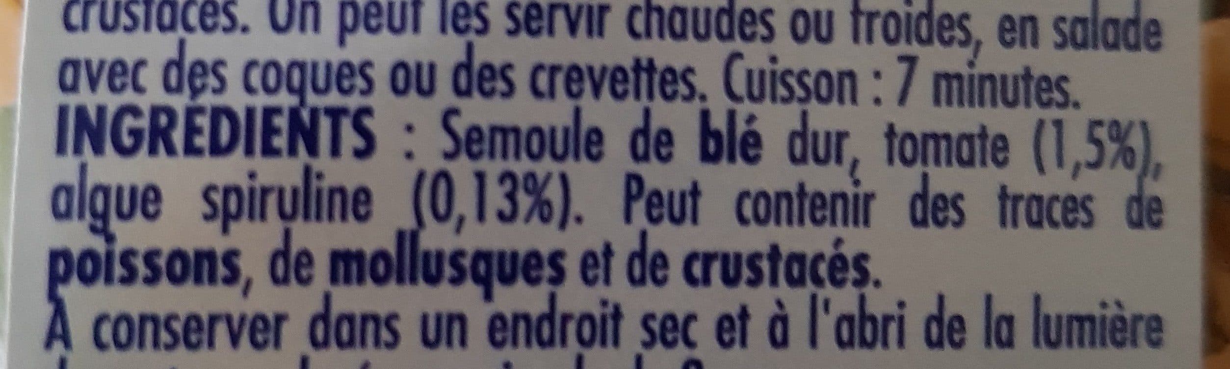 La Pointe de Penmarc'h Pâtes marines Tagliatelles packshot