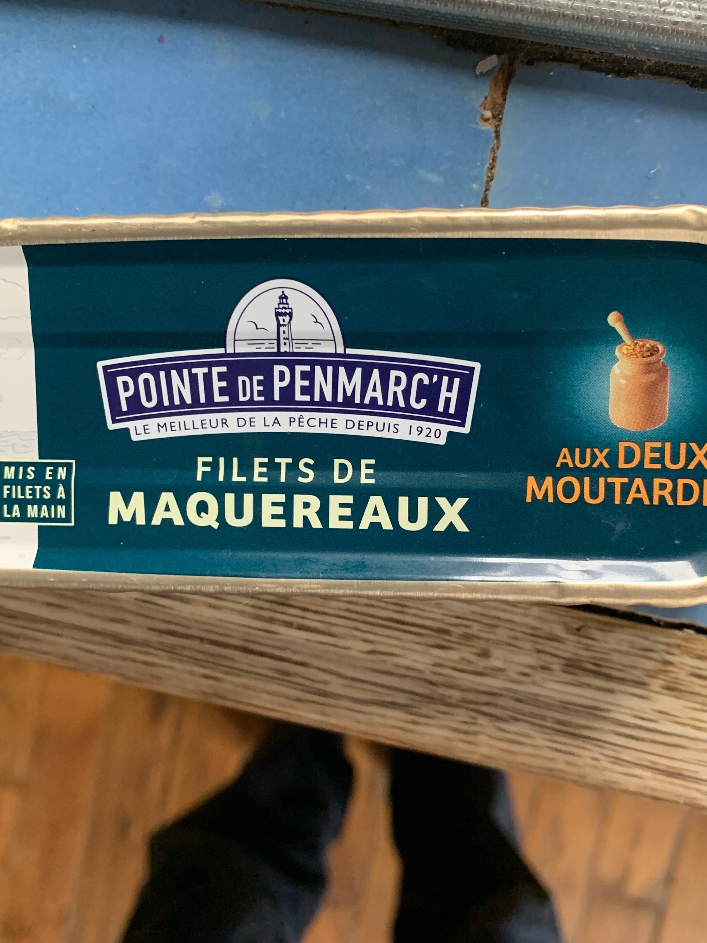 La Pointe de Penmarc'h Filet de maquereaux aux deux moutardes packshot