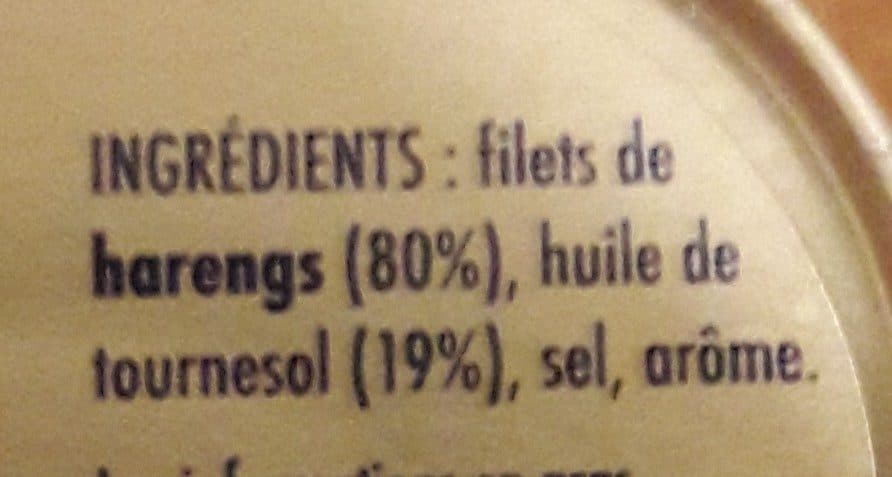 La Pointe de Penmarc'h Filets de Hareng Fumés au Naturel à l'huile de tournesol packshot